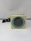 Vintage Panasonic White Cube Digital Alarm Clock Am/fm Radio Model RC-57. Fixed Price $39.99.