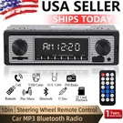 Bluetooth Car Vintage Fm Radio MP3 Player Usb Classic Stereo Audio Receiver Aux. Fixed Price $16.15.