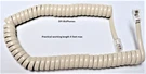 Ivory 6FT At&t Vintage Phone Handset Cord 2500 2554 Curly Coil. Fixed Price $7.89.