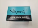 Vintage Rhapsody Solid State Radio Model RY650. Fixed Price $49.00.
