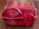 Crosley Red Bullseye Tube Radio 11-115U Serenader Works Bakelite Vtg Mcm Atomic. Fixed Price $325.00.