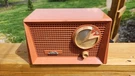 Vintage Mcm Space Arvin Model 951T Pink Am Tube Radio Restored & Working. Fixed Price $99.99.