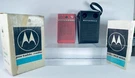 Vintage Salmon 1968 Motorola 9V Transistor Pocket Radio XP19 Dt Works+ Box+case. Fixed Price $100.00.