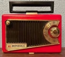 Motorola Roto-tenna 56L2A Atomic Mid Century Modern Vintage Am Radio. Fixed Price $50.00.