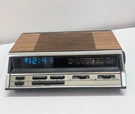 Vintage Alarm Clock Radio 7-4666A Woodgrain Am/fm Tested Works. Fixed Price $39.99.