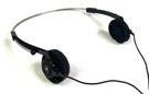 Vtg Ge Stereo Headphones Black Good Foam. Fixed Price $10.71.