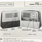 1947 Delco Radio R-1408 R-1409 Wire Schematic Service Manual Vintage Original. Fixed Price $9.99.