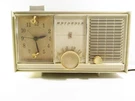 Vintage Motorola Am Tabletop Radio W/ Alarm Clock Off White AC41AH, Tested Works. Fixed Price $39.99.