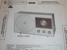 Original Sams Photofact Manual Westinghouse H-756T5, H-757T5 (560). Fixed Price $6.99.