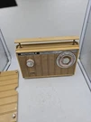 1960'S Motorola Model No. XT18S Radio With Push Button Pop-up Handle. Fixed Price $57.20.
