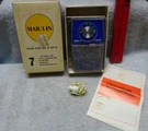 * Vintage - Marlin Model 7 Solid State Transistor Radio Looks New Origbx. Fixed Price $73.22.