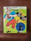 Vintage Radio Portable Sport Unic RV-1AM 1980'S Headphones Boxed Unused. Fixed Price $20.00.