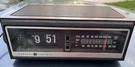 Vtg General Electric 7-4300C Flip Alarm Clock Am Radio Works, Does Not. Fixed Price $29.97.
