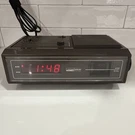 Vtg Montgomery Ward Model GEN-1900B Am/led Clock Radio Alarm. Works. Fixed Price $19.99.