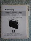 Sankyo ST-235 Service Manual Original Repair Book Cassette Tape Deck. Fixed Price $25.00.