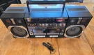 Vintage Lasonic L30K Boombox Dual Cassette Radio- Needs Tape Service *video*. Fixed Price $179.99.