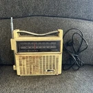 Vintage Yellow General Electric Solid State Radio P-4814-C Am/fm Tested. Fixed Price $30.00.