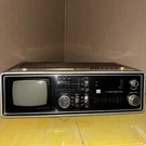 Vtg Sharp Tv Radio Alarm Clock Model 3T-57 Working Mini Crt Tested 70S 80S. Fixed Price $82.49.
