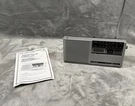 General Electric 7-4204A Bathmate Fm/am Radio Clock Tested 1985. Fixed Price $21.00.
