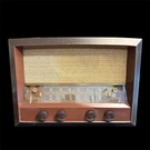 Vintage Rca Am/fm Radio 1946 Manufactured Walnut Grain Cabinet. Fixed Price $98.97.