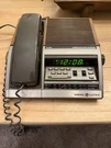 Vintage General Electric Fm/am Alarm Clock Radio Telephone Model 7-4722 Working. Fixed Price $39.95.