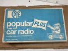 Pye Popular Plus Model 2050 Vintage Car Radio With Box & Fitting Kit. Fixed Price $100.61.