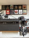 Atari Video Computer System Console With Controllers & Action/arcade Games. Fixed Price $80.00.