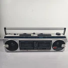 Vintage Mini Am Fm Stereo Dual Cassette Recorder 3-6210 Boom Box. Fixed Price $69.99.