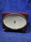 Vintage 1955 Zenith A513-R Burgundy Dynamo Tube Radio Atomic Mid-century Work. Fixed Price $55.00.