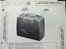 Vintage Sams Photofact Manual Westinghouse Models H-400P4, H-401P4, H-402P4. Fixed Price $6.95.