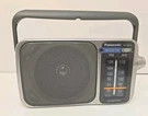 Panasonic RF-2400D Am/fm 2-BAND Portable Radio Silver With Headphone Jack. Fixed Price $39.99.