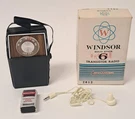Windsor Six Transistor Solid State Am Radio Box With Earphone Works See Video. Fixed Price $49.95.