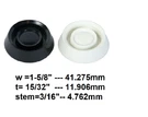 1950-1951 Crosley 11-100 Series Knob (set Of 2) ARRP#085. Fixed Price $8.50.