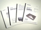 Sony ST-S550ES Tuner Owners Instruction Manual. Fixed Price $19.99.