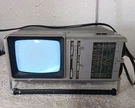 Vintage Goldstar 5" B/w Portable Tv W/ Multi-band Am/fm/psb Radio KMA-0501. Fixed Price $34.00.