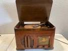 Zenith Tube Radio Phonograph Vintage Wood 5-R-686 1942. Fixed Price $109.99.