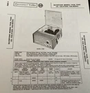 Silvertone Model 7038, 7040 A.m. Radio RP190 Record Changer Fixed Capacitor Kit. Fixed Price $39.95.
