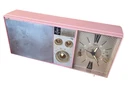 Vtg 1960S Barbie Pink Emerson Lifetimer Ii Clock Tube Radio G1705 Tested Working. Fixed Price $50.00.