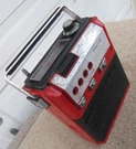 Truetone REC8901A-08 Vintage Portable Radio Track Am/fm = Ok No Play. Fixed Price $22.99.