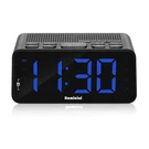 Digital Alarm Clock Am Fm Radio Multi Color 1.4 Led Dimmer Battery Plug In. Fixed Price $43.41.