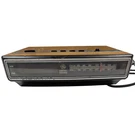 Digital Alarm Clock Radio 7-4625A Am/fm Woodgrain Red Light General Electric. Fixed Price $20.87.