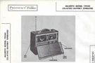 1947 Majestic Model 7P420 Portable Tube Radio Sams Photofact Manual 4705. Fixed Price $11.04.