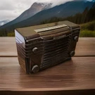 1947 Westinghouse Tube Radio Model H-122 Bakelight Case Frame V2013 Working. Fixed Price $74.50.