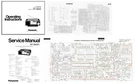Panasonic RF-B600 Operating Manual + Service 11X17 Schematic. Fixed Price $24.95.