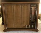 Zenith Solid State Radio A-428-M Desktop Wood Cabinet 1950S All Original Tested. Fixed Price $49.00.