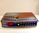 Vintage Radio Model 7-4966B Fm/am Clock Cassette Player Recorder. Fixed Price $39.95.