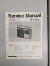 Panasonic RF-596 Fm/am 2 Band Portable Radio Service D-5837. Fixed Price $54.95.