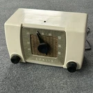 Zenith Radio Corp H615W Table Top Am Tube White Bakelite Mcm Mid Century Working. Fixed Price $250.00.