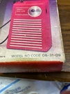 Vintage Kmart Am Pocket Radio Solid State Model 06-31-09 Mint/works Black. Fixed Price $29.95.
