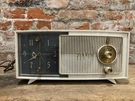 Vintage 1950S Zenith Am Radio Alarm Clock Model E514W Twilite Vacuum Tubes Works. Fixed Price $40.00.